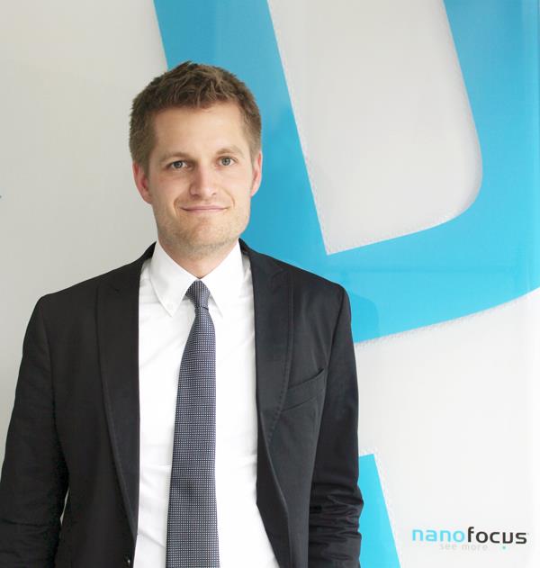 NanoFocus Vertriebsleiter Benjamin Oevermann